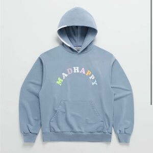 Madhappy Pastel Logo Blue Hoodie
